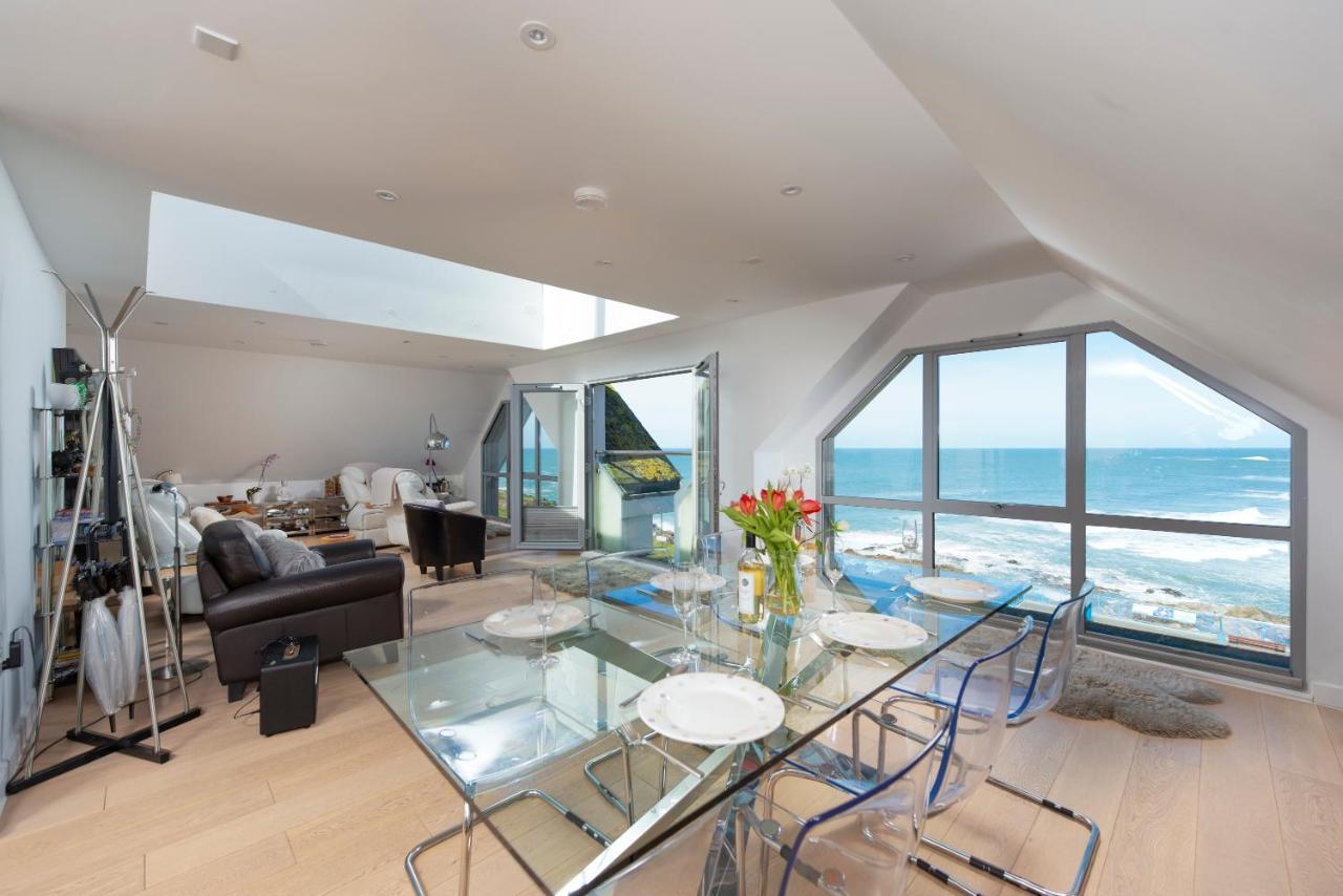 Fistral Beach Penthouse, Newquay Crantock Esterno foto