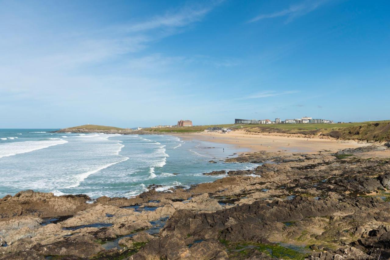 Fistral Beach Penthouse, Newquay Crantock Esterno foto