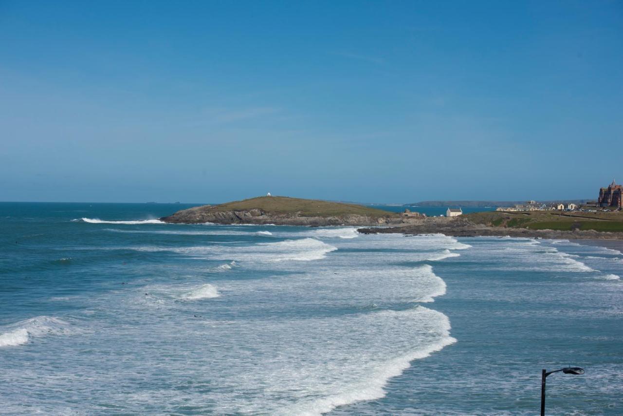 Fistral Beach Penthouse, Newquay Crantock Esterno foto