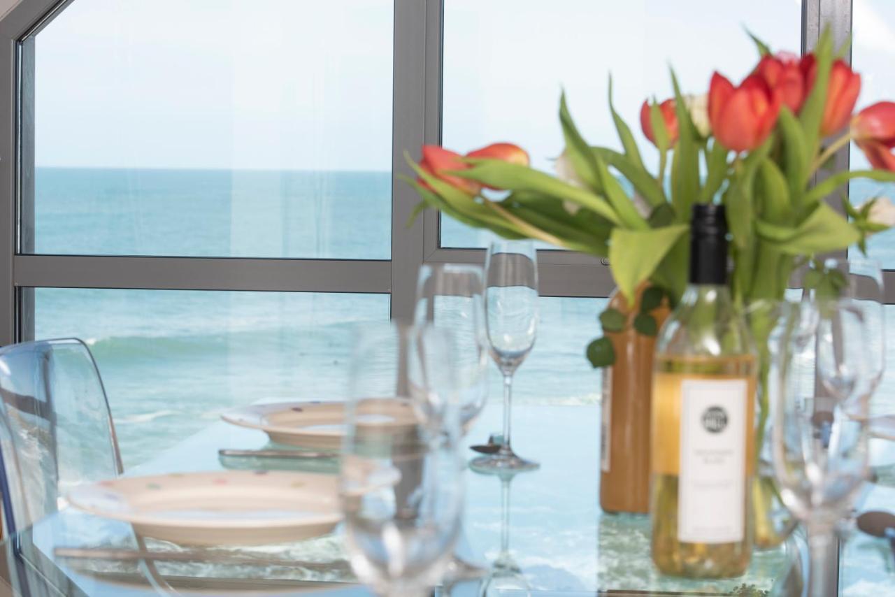 Fistral Beach Penthouse, Newquay Crantock Esterno foto