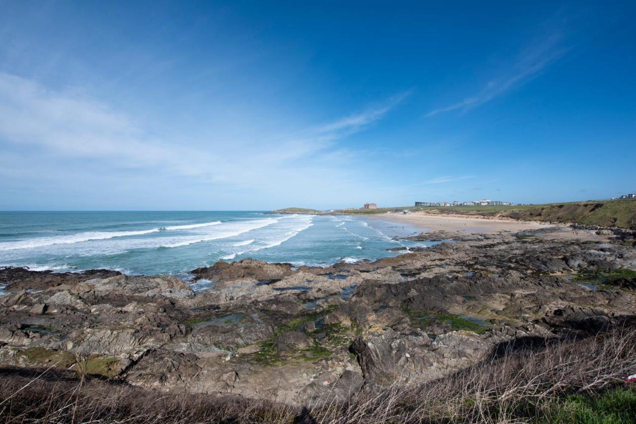 Fistral Beach Penthouse, Newquay Crantock Esterno foto