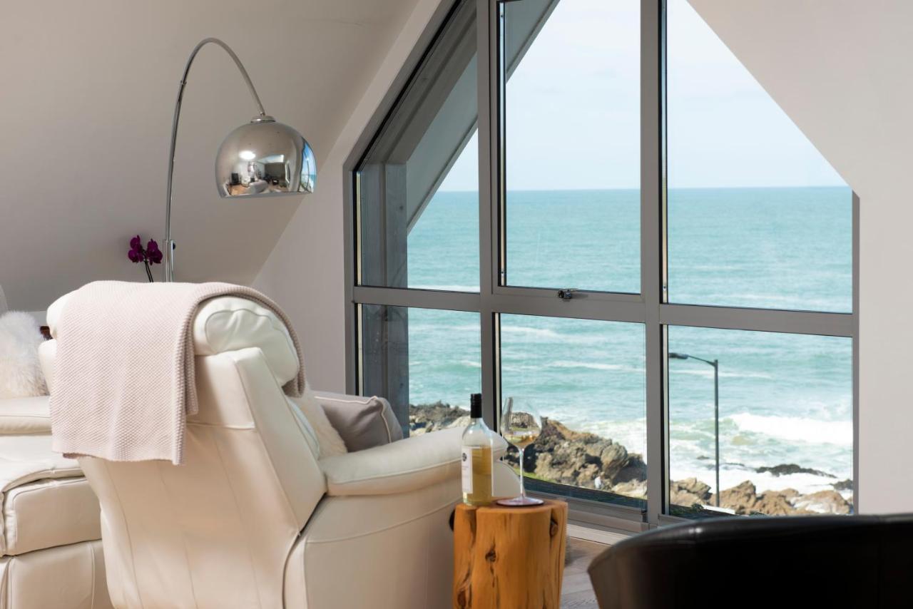Fistral Beach Penthouse, Newquay Crantock Esterno foto